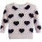 Black Hearts Eyelash Sweater - Denny's