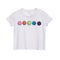 Chenille Smile Face Patches Tee - Denny's