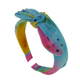 Tie Dye Knot Bow Headband - Denny's