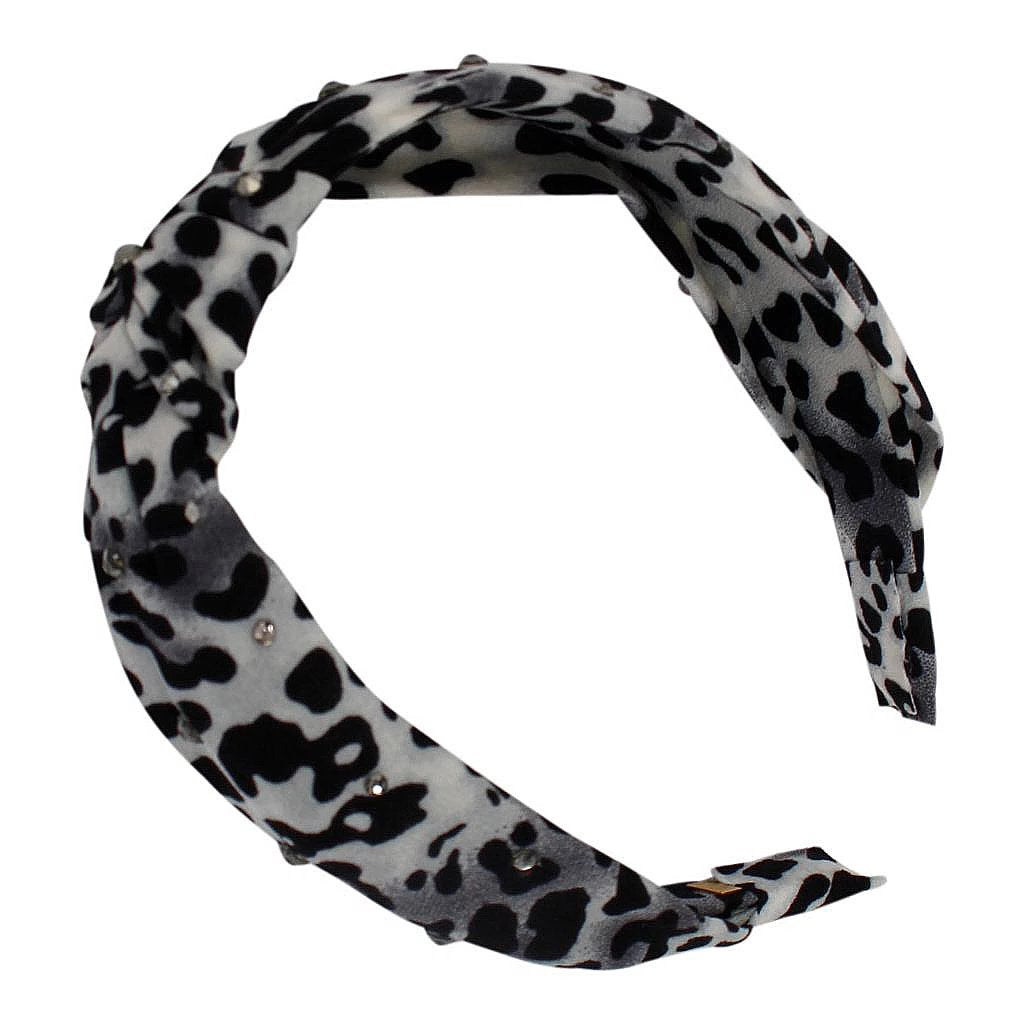 Leopard Print Knot Headband - Denny's
