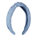 Denim Knot Head Band - Denny's