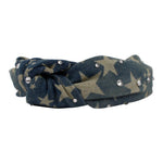 Distressed Stars Knot Headband - Denny's