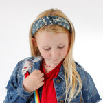Distressed Stars Knot Headband - Denny's