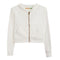 Thermal Crop Zip Hoodie - Denny's