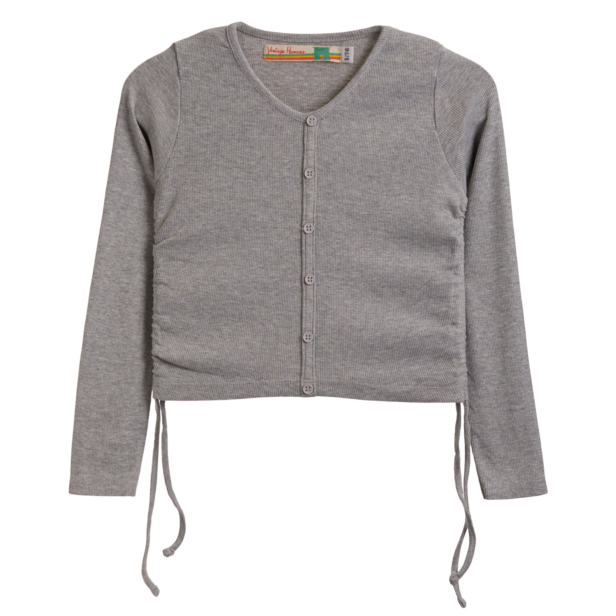 Tie Side Cardi Top - Denny's