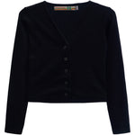 Ribbed Snap Button Cardigan - Denny's