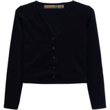 Ribbed Snap Button Cardigan - Denny's