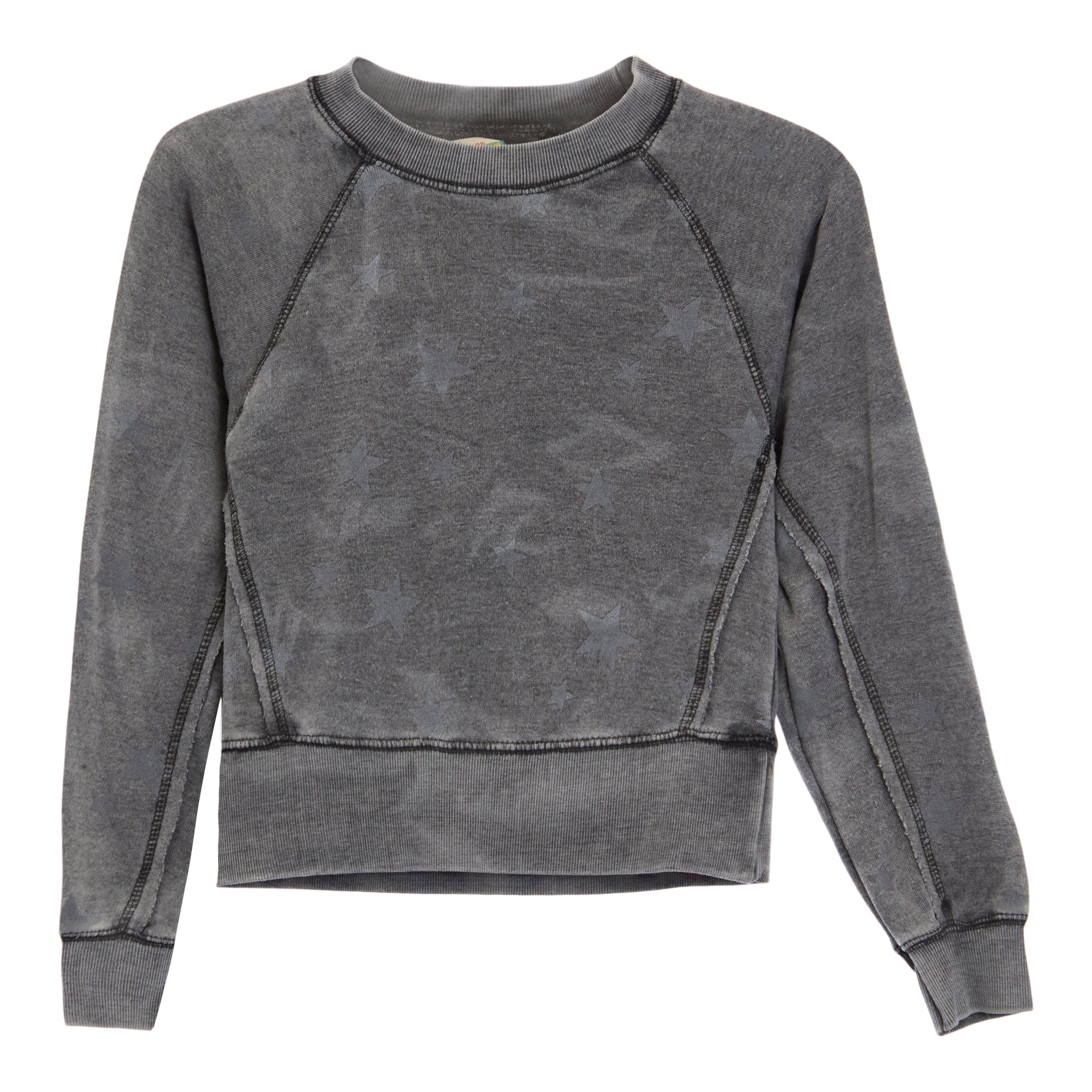 Allover Star Print Sweatshirt - Denny's