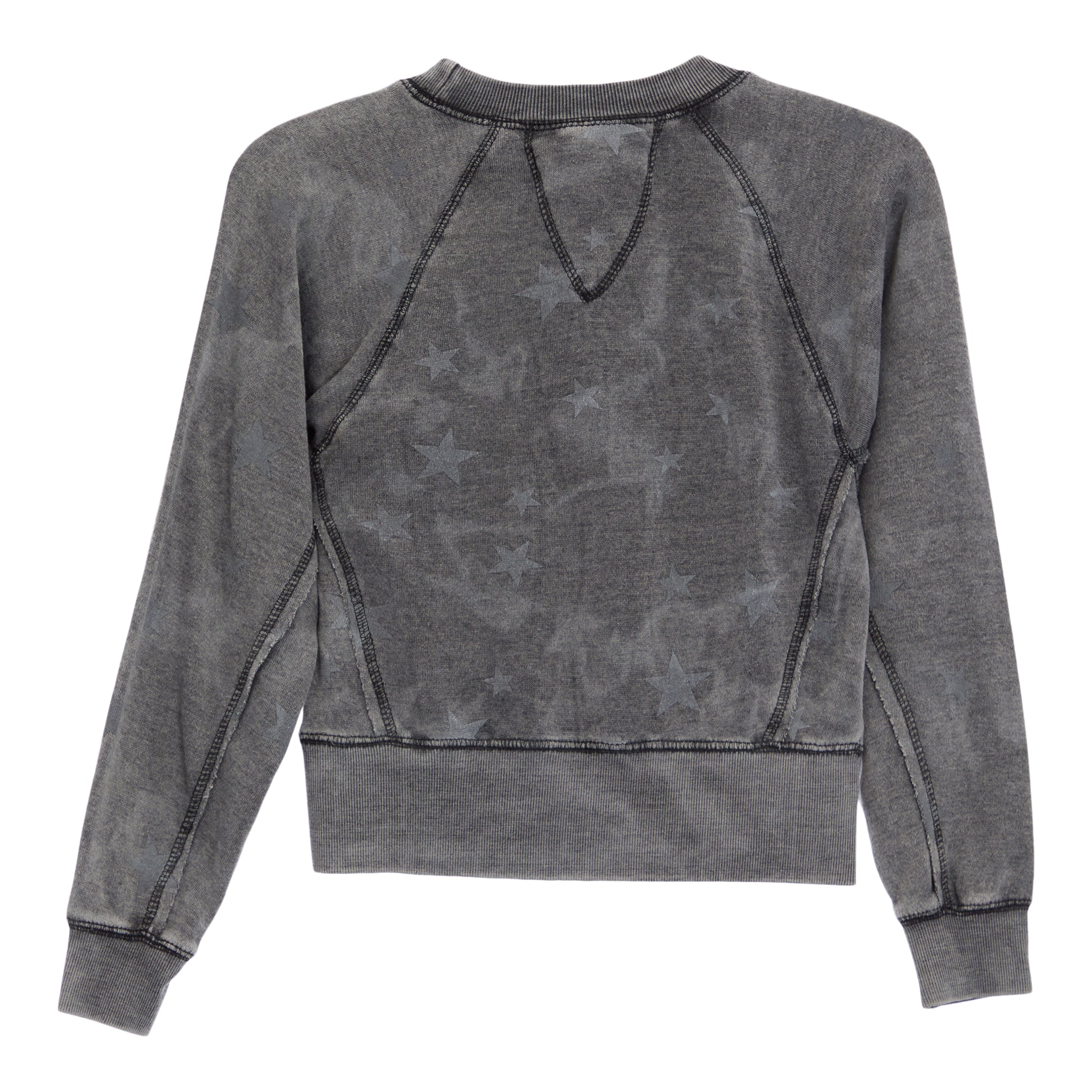 Allover Star Print Sweatshirt - Denny's
