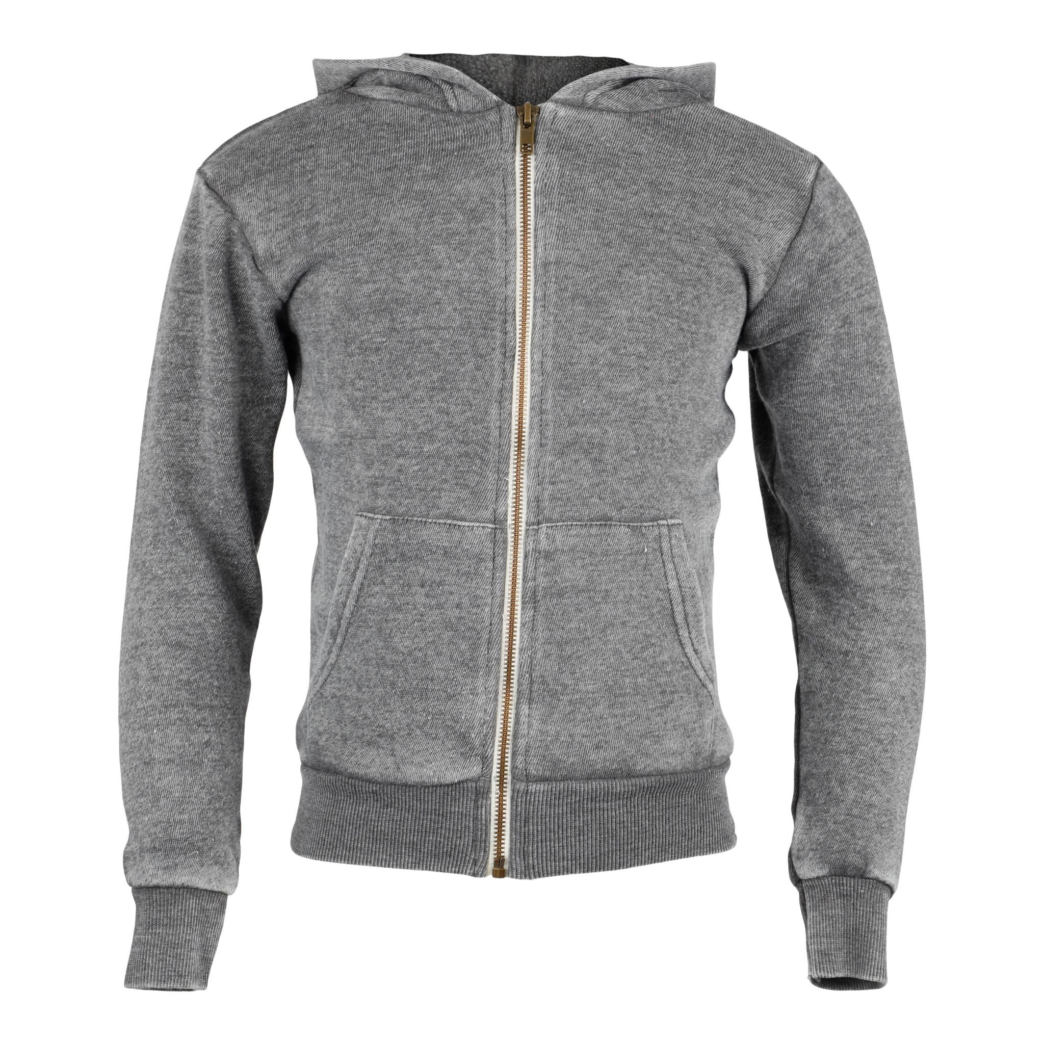 Burnout Fleece Zip Jacket - Denny's