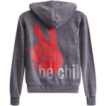 Be Chill & Peace Zip Hoodie - Denny's
