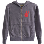 Be Chill & Peace Zip Hoodie - Denny's