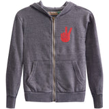 Be Chill & Peace Zip Hoodie - Denny's