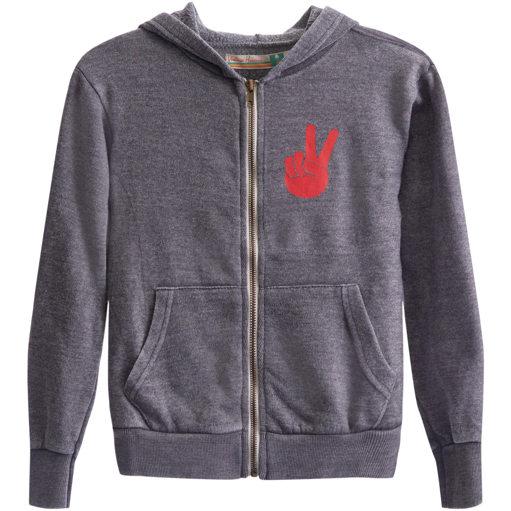 Be Chill & Peace Zip Hoodie - Denny's