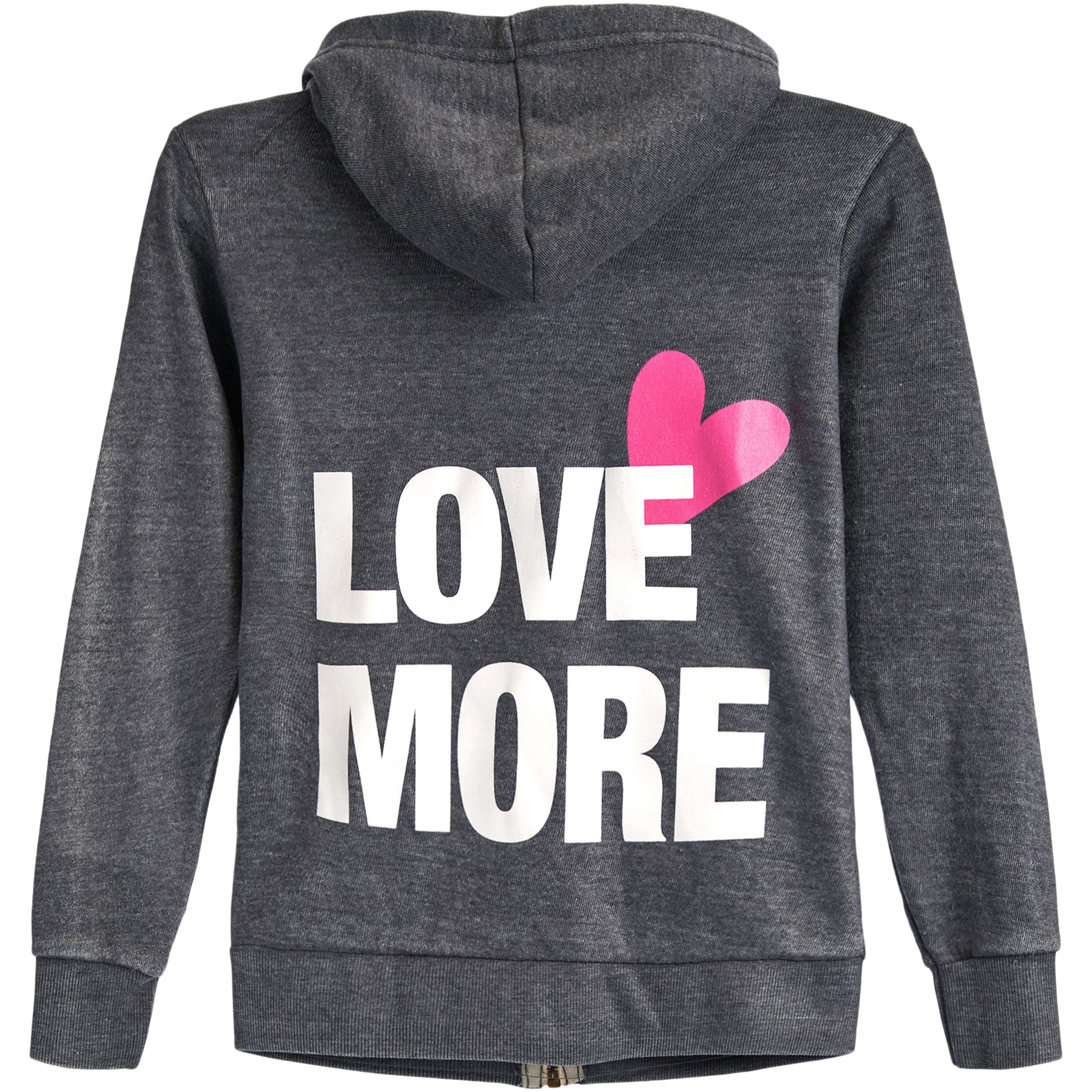 Love More Zip Hoodie - Denny's