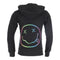 Zip Hoodie with Rock Ombre Smiley - Denny's