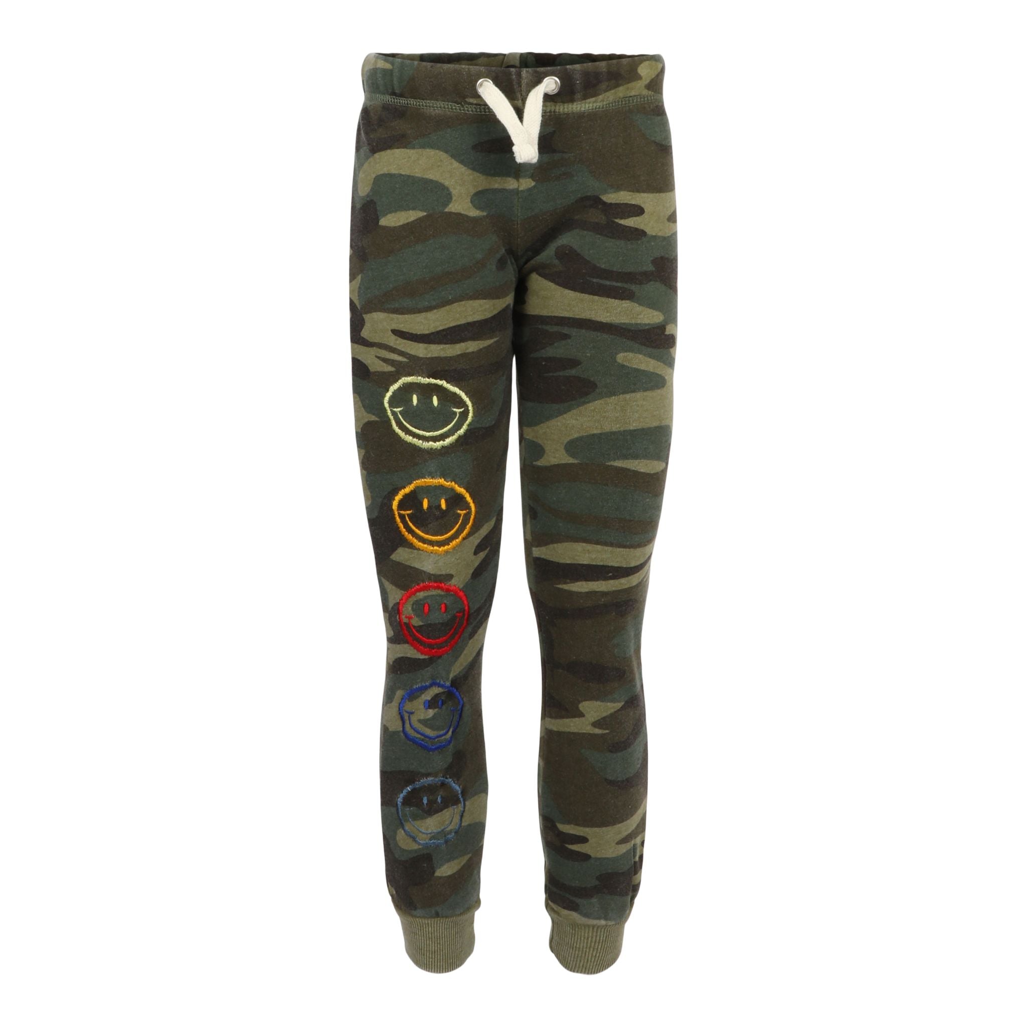 Allover Smiley Faces Camo Jogger - Denny's