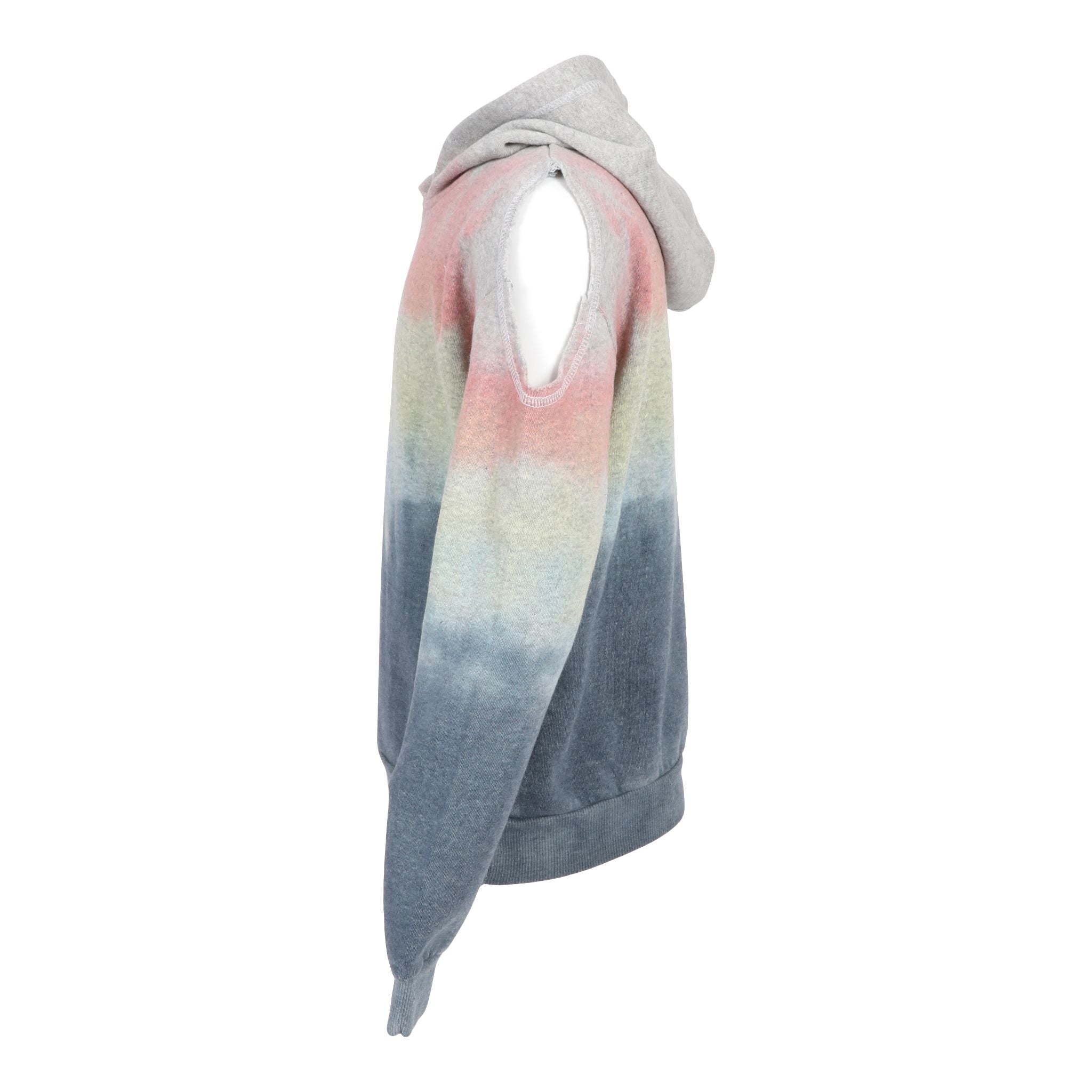 Exotic Plume Cold Shoulder Sweatshirt - Denny's