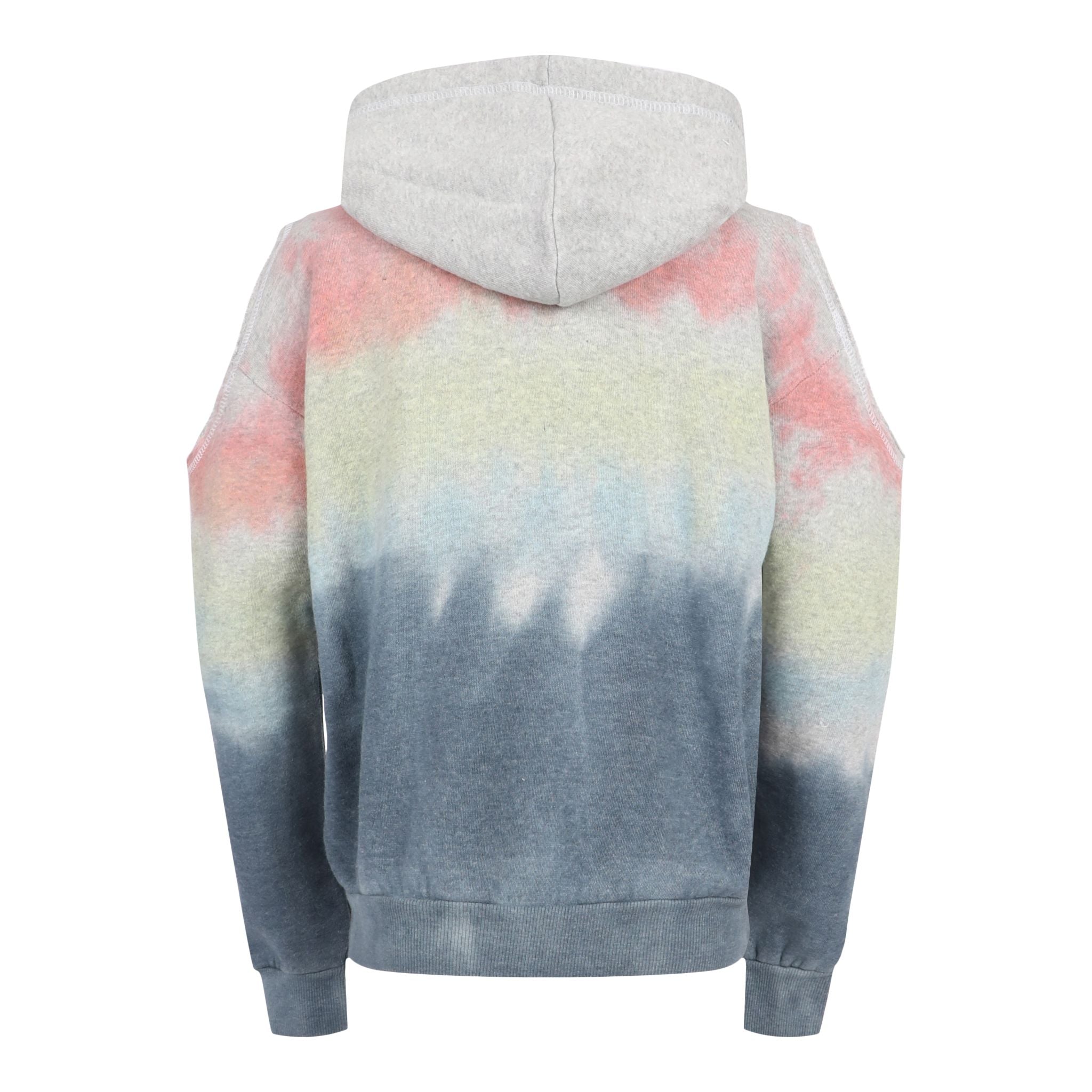 Exotic Plume Cold Shoulder Sweatshirt - Denny's
