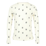 Allover Embrodiery Skull Shirt - Denny's
