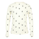 Allover Embrodiery Skull Shirt - Denny's