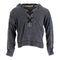 Charcoal Lace Up Hoody - Denny's
