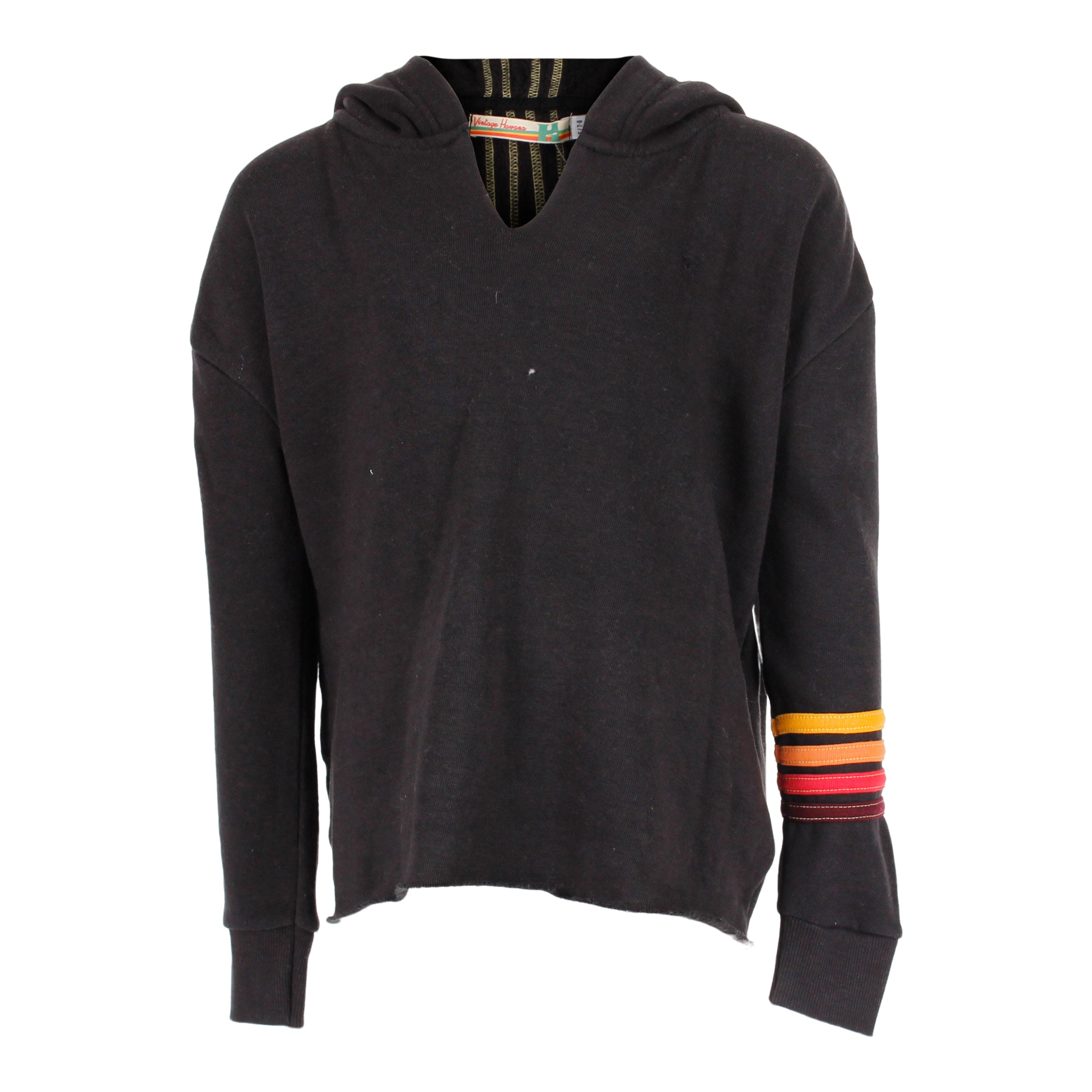 Burnout Hoody with Multi Stripes - Denny's