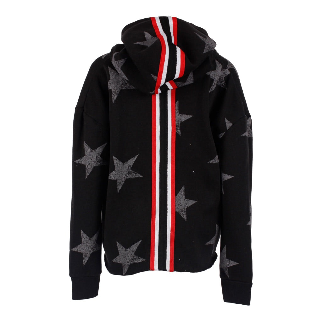 Crop Hoody with Star Print - Denny's