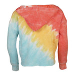 Coral Tie Dye Hoodie - Denny's