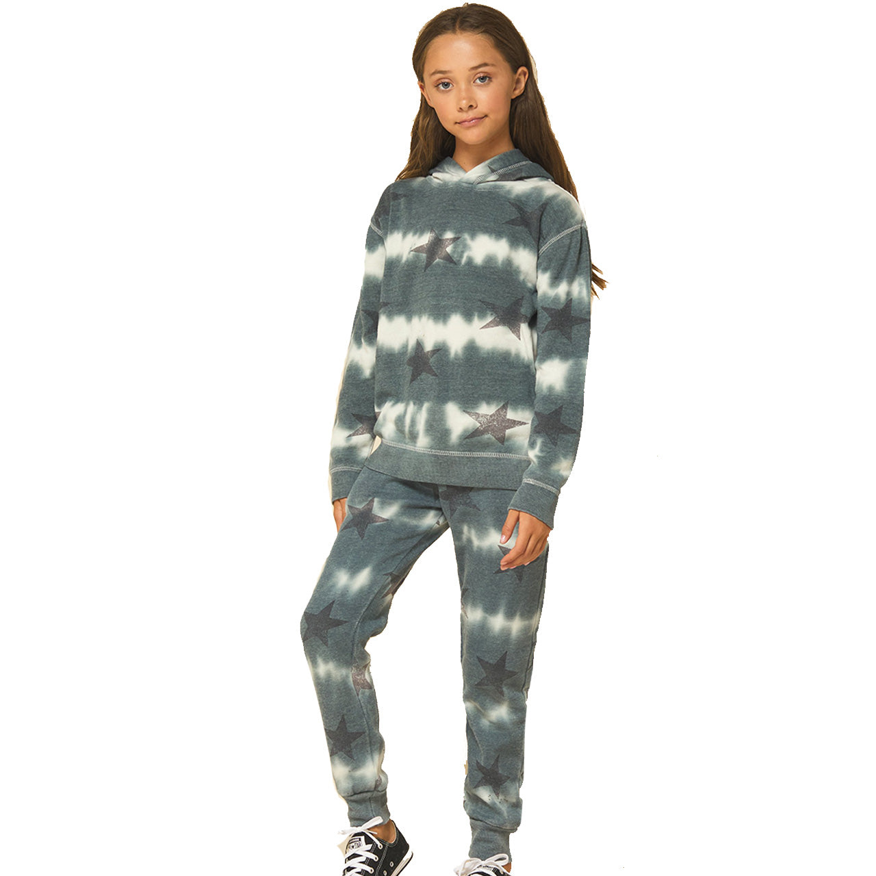 Black Star Tie Dye Jogger - Denny's