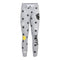 Yellow Smiley Allover Black Star Jogger - Denny's