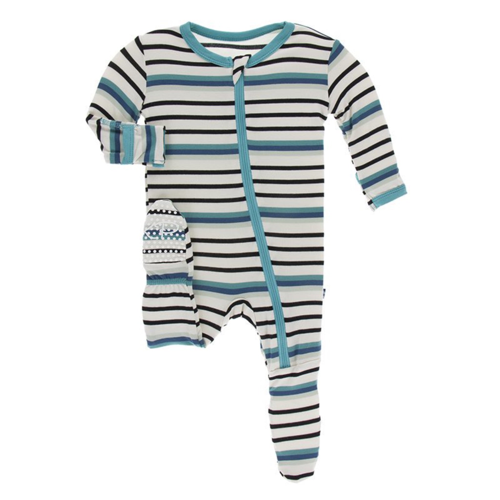 Footie Neptune Stripe - Denny's