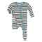 Footie Neptune Stripe - Denny's