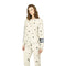 Long Sleeve Fleece Top with Stars and Velvet Taping - Denny's