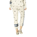 Fleece Jogger with Stars and Velvet Taping - Denny's