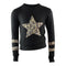 Brushed Fleece Sweater Leopard Star - Denny's