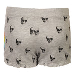 Allover Skulls & Ombre Peace Sign Short - Denny's