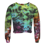 Black Crackle Rainbow Sweatshirt - Denny's