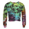Black Crackle Rainbow Sweatshirt - Denny's