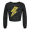 Yellow Smiley Bolt Camo Sweatshirt - Denny's