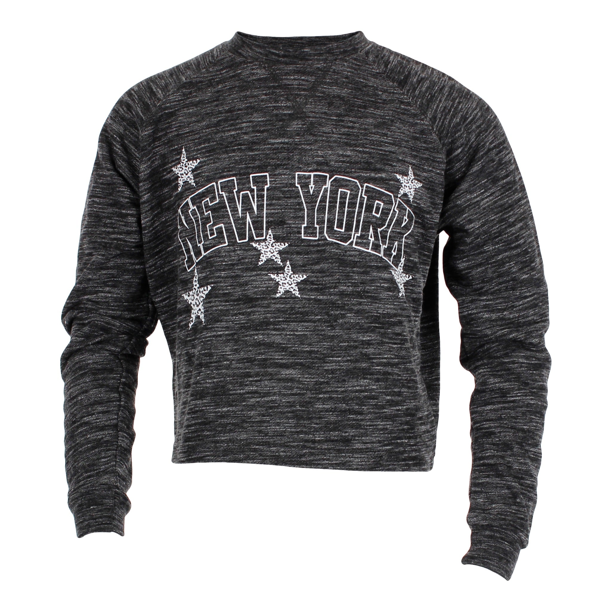 Long Sweater Crewneck with New York - Denny's