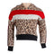 Trim Hoody with Leopard Colorblock - Denny's