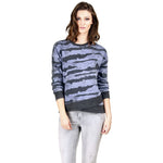 Long Sleeve Tie Dye Crew Neck with Taping - Denny's
