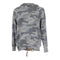 Olive Brushed Fleece Tie Front Hoody - Denny's