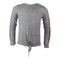 Tie Front Sweater with Leopard Stripe - Denny's