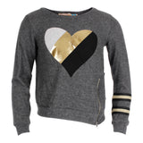 Long Sleeve Hacci Gold Heart - Denny's