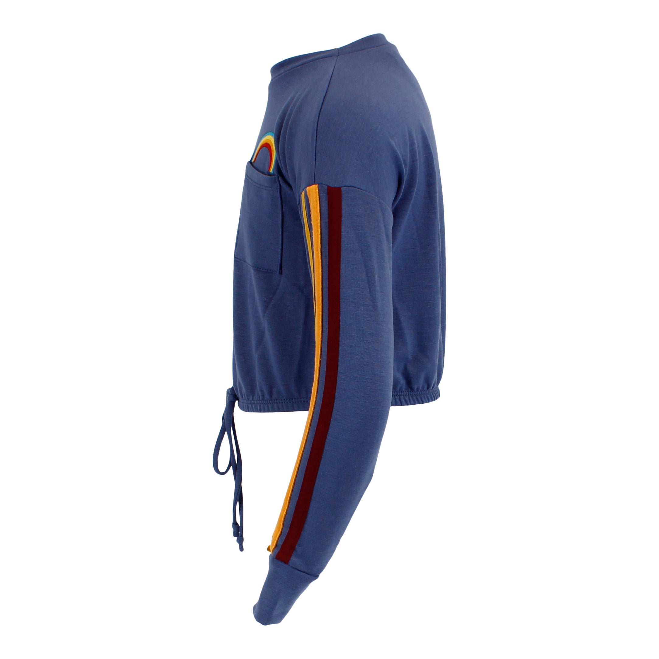 Tie Sweater with Rainbow Pocket - Denny's