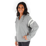 Vneck Hoodie with Stripe - Denny's