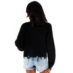Ripped Vneck Sweater - Denny's
