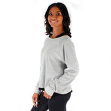 Velour Peek A Boo Sweatshirt - Denny's
